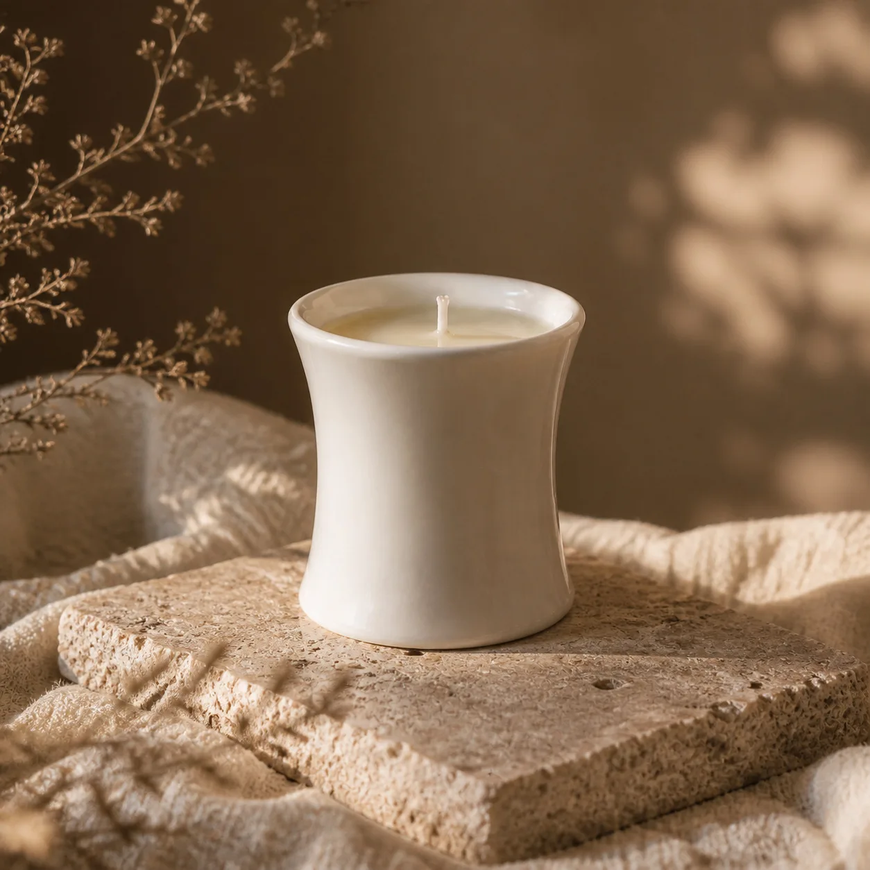 **Scented Candle Soy Wax in Ceramic Cup, Aromatherapy Candles Gift for Women, Long Lasting Fragrance Home Decor** view 3