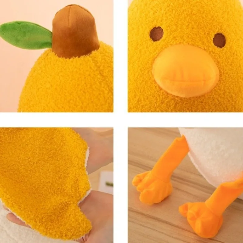 30CM Peeled Banana Plush Toy Cute Anxiety Make A Friend Duck Throw Pillow Doll Send Children Christmas Birthday Presents