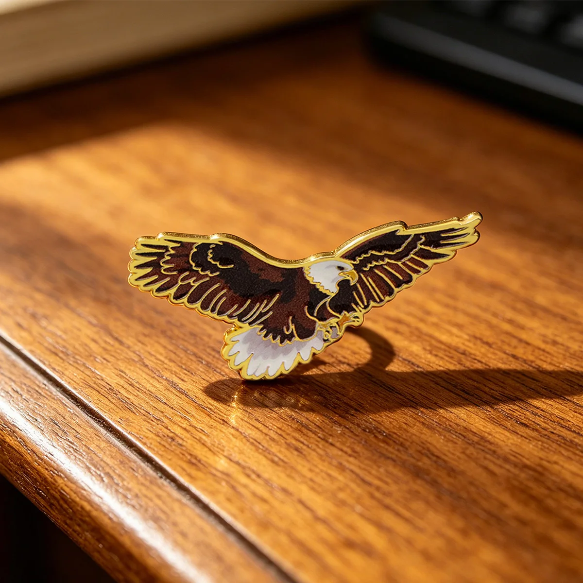 Eagle Enamel Pin Cool Brooch Pines Lapel Pins Badge on Backpack Clothing Accessories Fashion Jewelry Friends Gifts