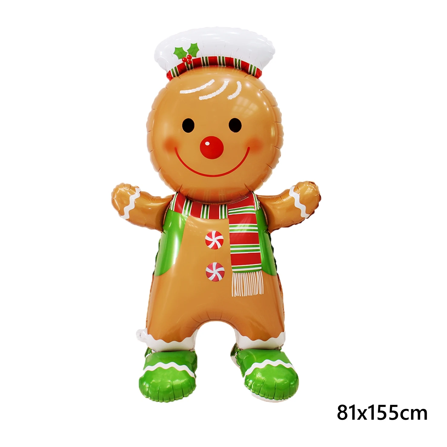 1pc Neue Extra Große Stehende Santa Claus Folie Ballon Weihnachten Urlaub Party Dekoration Neue Jahr Geburtstag Liefert Ostern Geschenk – Detail 4