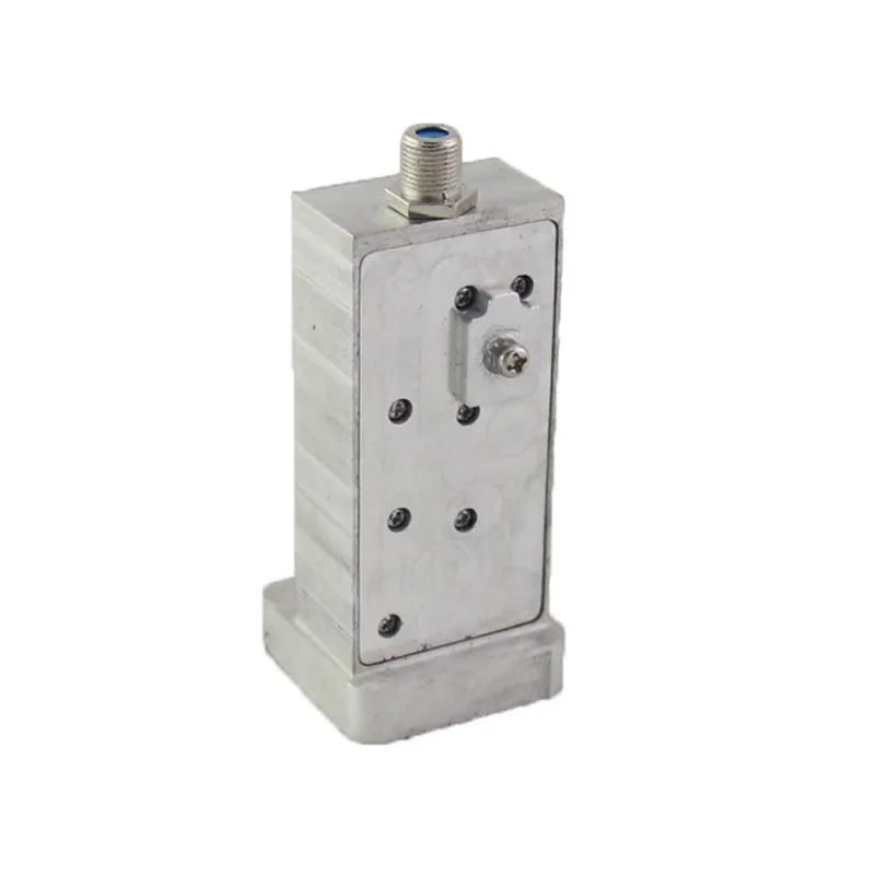 Ku Band الاستقطاب الفردي LNB L.O 13.05/12.8 جيجا هرتز لـ Ku BUC الارسال أحدث إشارة قوية الأقمار الصناعية KU Band Dsih استقبال