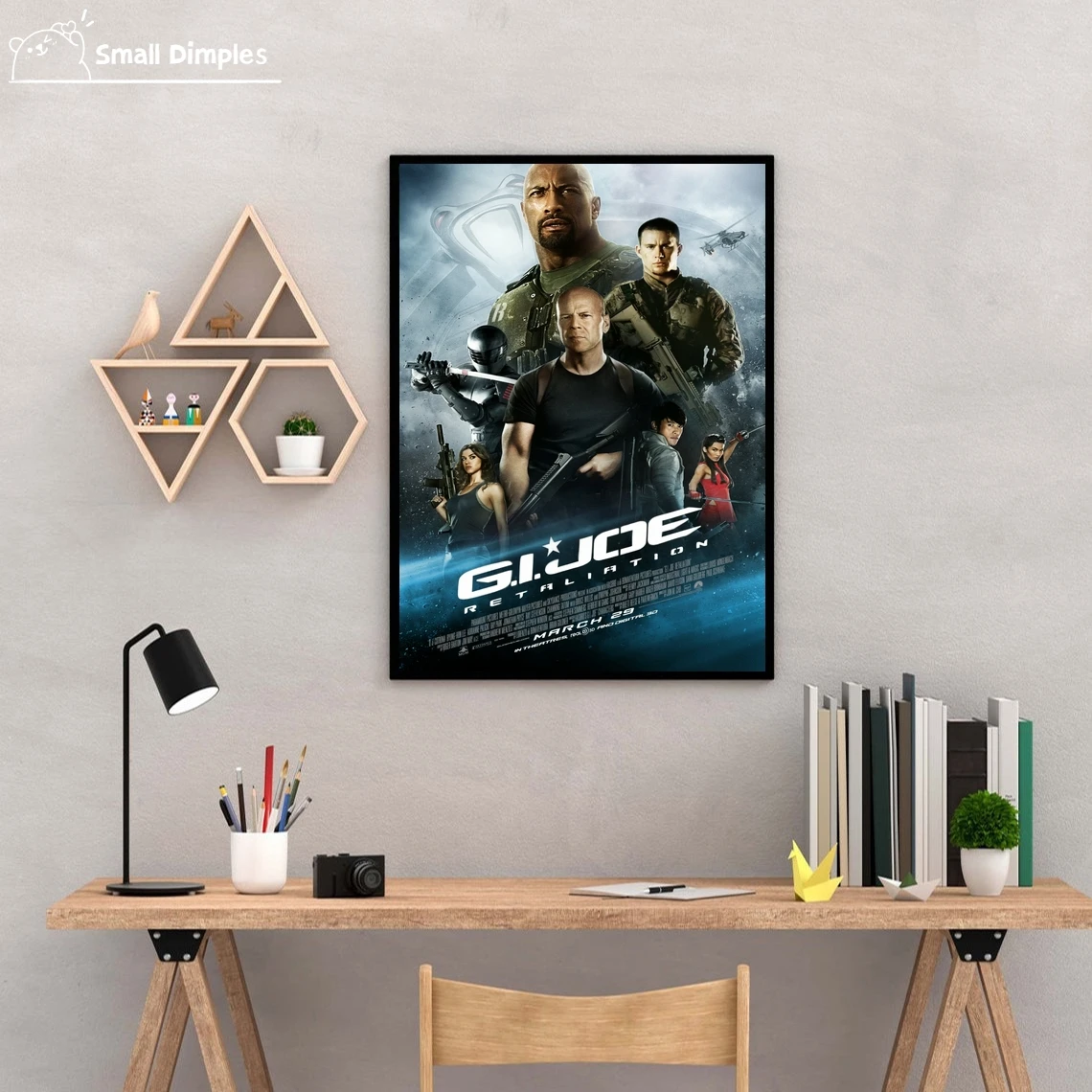 G.I. Joe Retaliation Classic Poster Canvas Art Print Home Decoration Wall Painting ( No Frame )