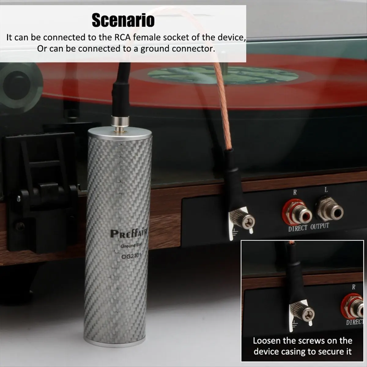♋♐…BUY  Audio GND Electronic Ground Bar Loop Noise Isolator Eliminate Static Electricity Power Purifier