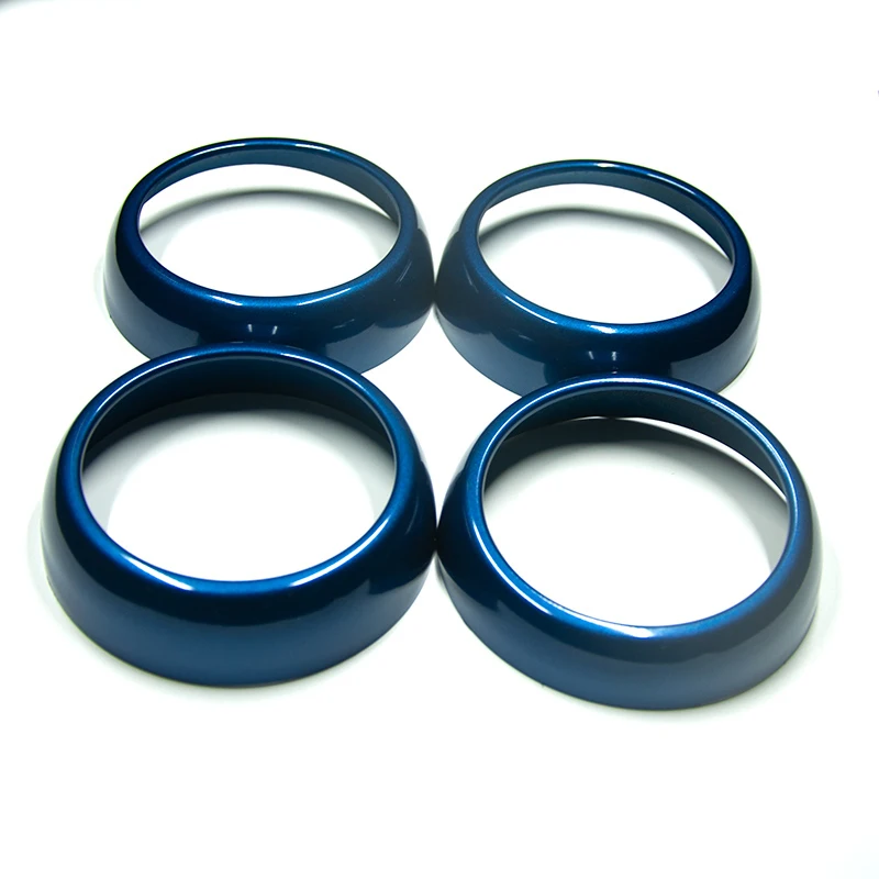 Auto Air Outlet Dekoration Abdeckung Ring Trim Streifen Für Smart 453 Fortwo Forfour Innen Modifikation Zubehör Bunte ABS