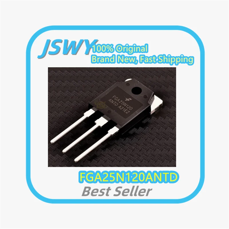 

(5/50 pieces) FGA25N120ANTD FGA25N120 25N120 TO-247 Induction Cooker Power Transistor, Original and Genuine Product