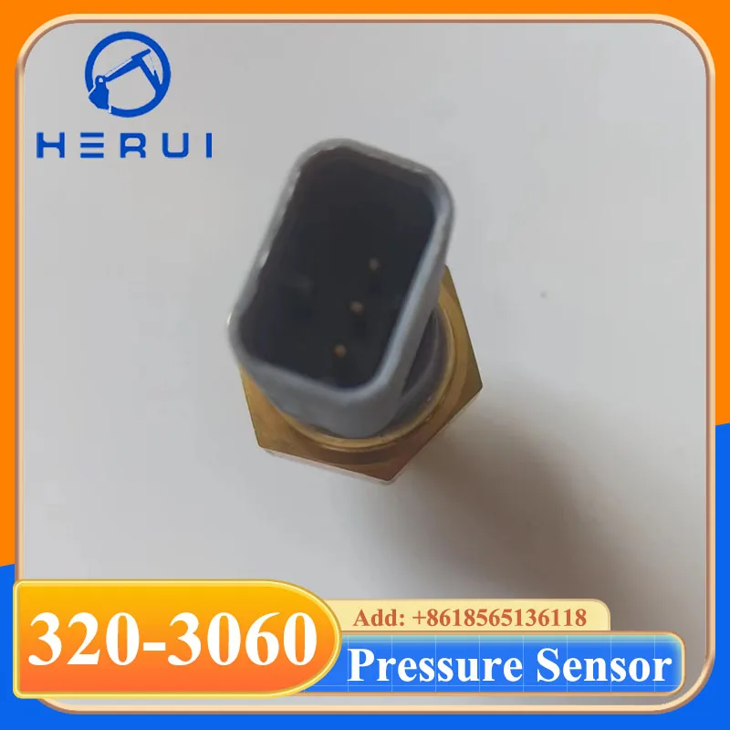 High Quality New Pressure Sensor 320-3060 3203060 for C13 C15 C9.3 C27 3512 3516 C175 3203060