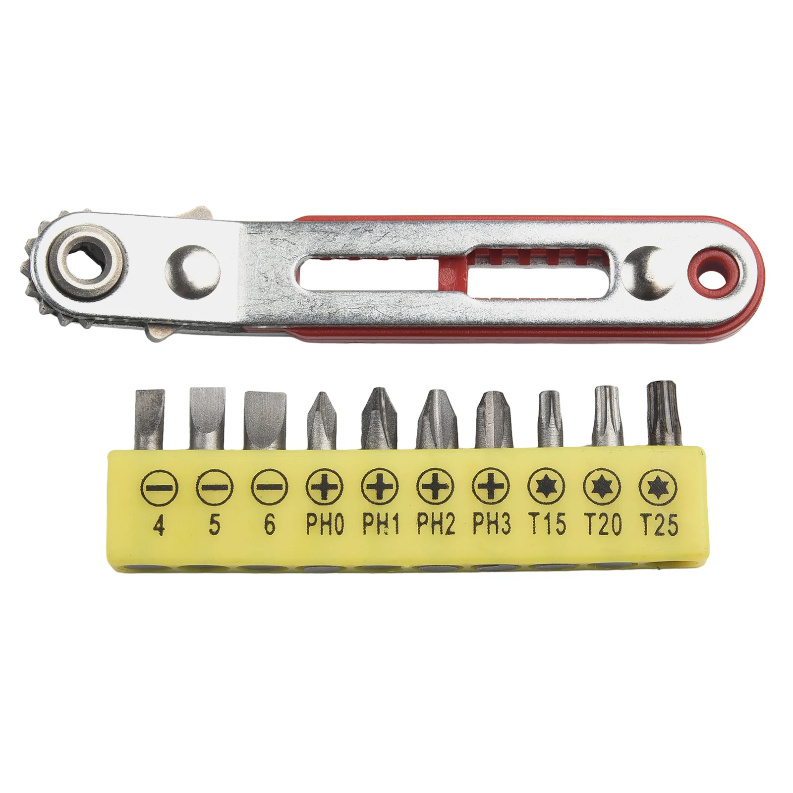 Screwdriver Bit Ratchet Wrench Small With Bit Set 10pcs 90 Degree Offset Screwdriver Ratchet Wrench Drill Bits