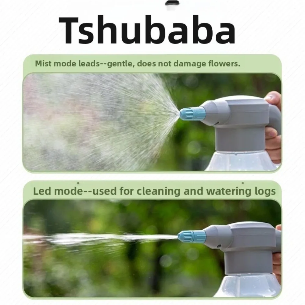 

Новая электрическая лейка 3л, перезаряжаемая регулируемая насадка, садовый опрыскиватель, нескользящая ручка, бытовая дезинфекция