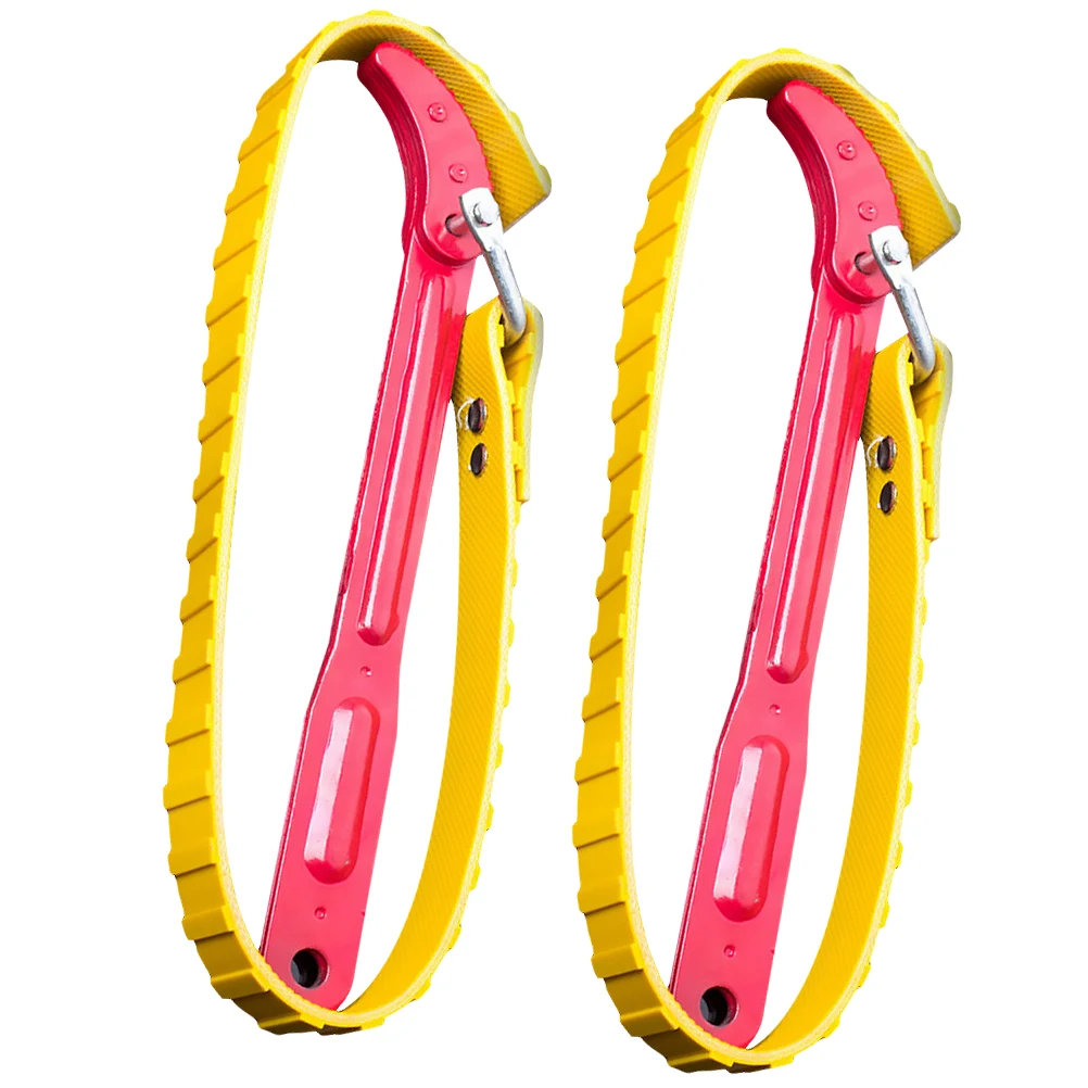 

2Pcs OilFilterWrench DurableChainTool forCars SUVs Motorcycles Bicycles Garage Maintenance AdjustableDesign WideApplication