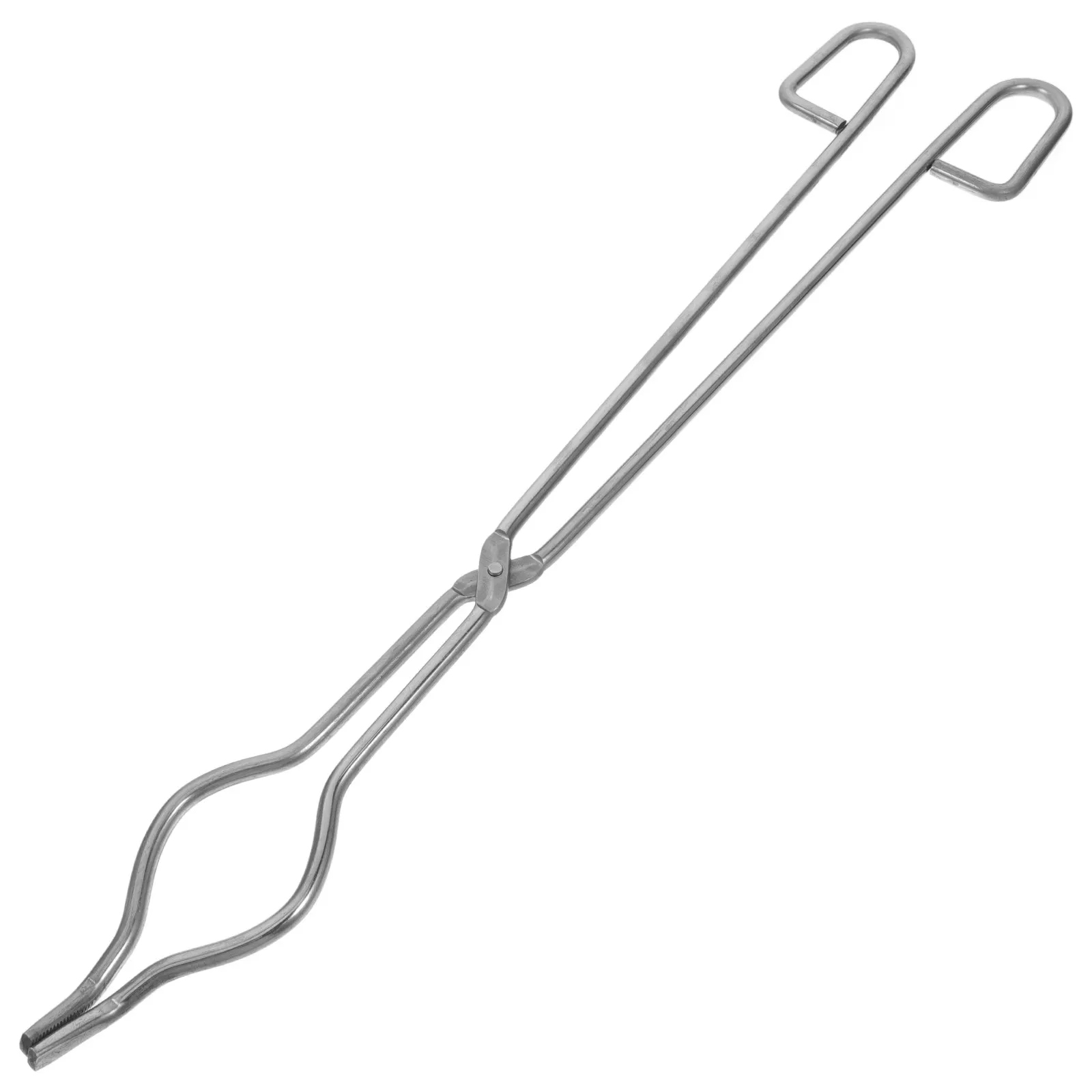 Laboratory Stainless Steel Crucible Tongs Robust Grip Design for Crucibles Beakers Metal Melting Refining Crucible Pliers Tools