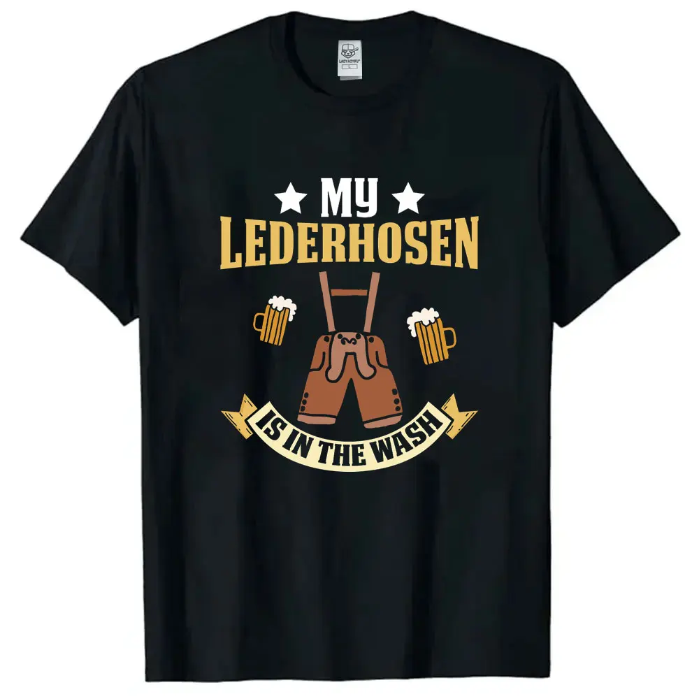 My Lederhosen Is in The Wash Oktoberfest Bavarian Munich Beer Men TShirt Octoberfest Beer Graphic Outfits Drinki Lover Tops image 6