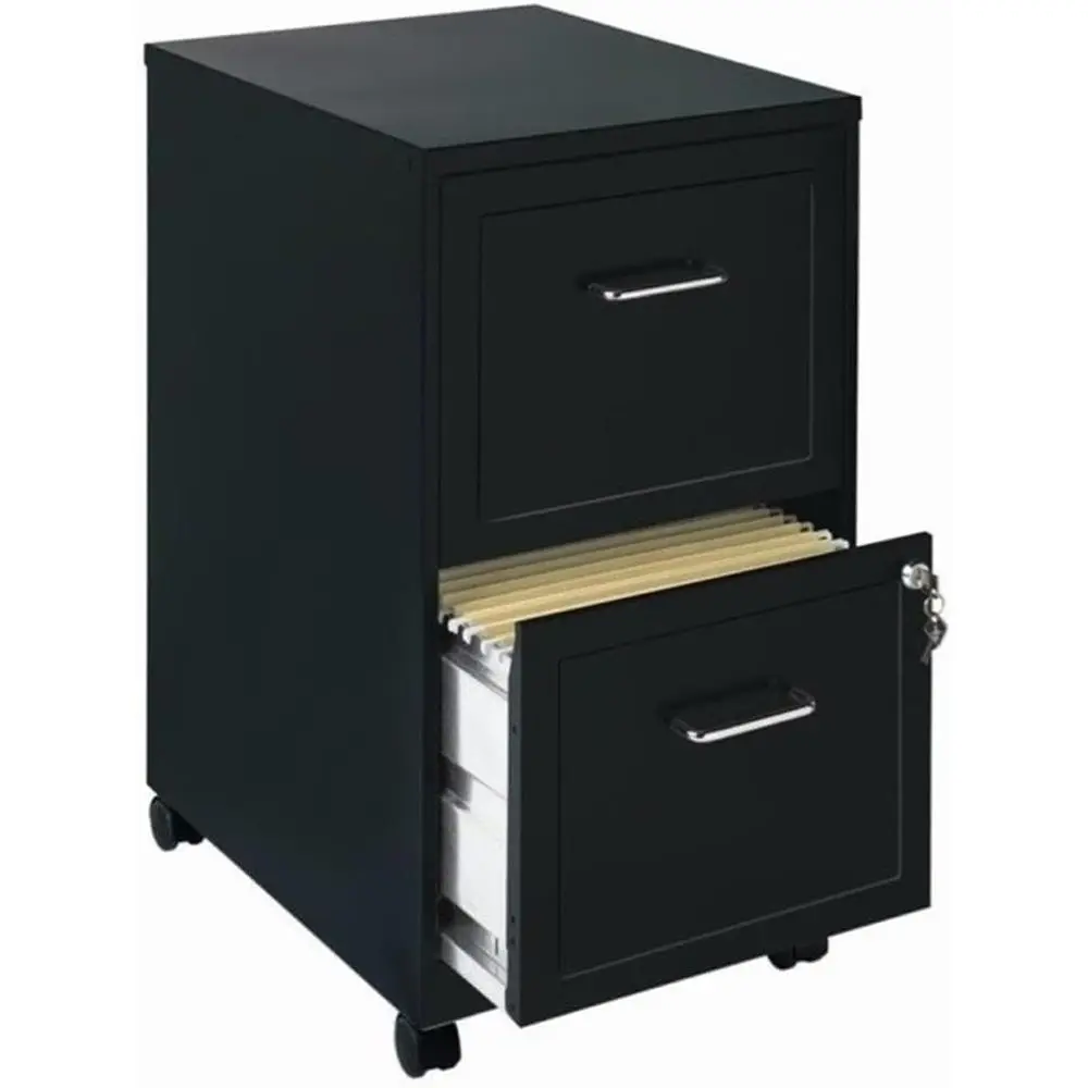 

26.7 Lockable Mobile Letter Size Metal Filing Cabinet for Home or Office