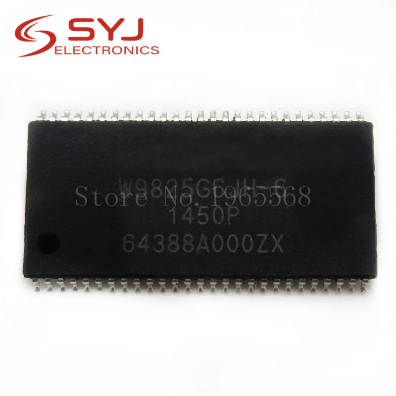 

5pcs/lot W9825G6JH-6I W9825G6JH-6 W9825G6JH TSOP-54 In Stock