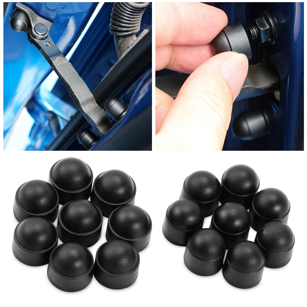 16Pcs/Set Car Interior Screw Protection Cap for Seat Ibiza Leon Toledo Mii Altea Cordoba Arosa Alhambra Exeo FR Sharan 2 Button