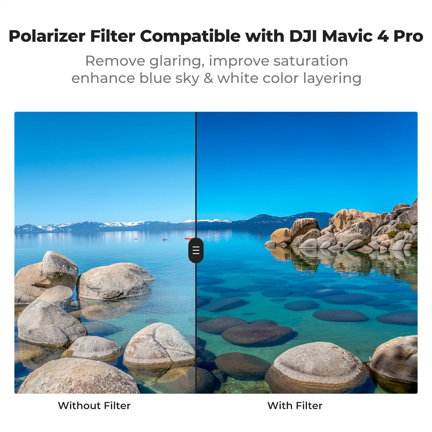 K&F CONCEPT Upgrade Circular Polarizer CPL Filter for DJI Mavic 4 Pro Multi-Coated HD Optical Glass Drone Accessories