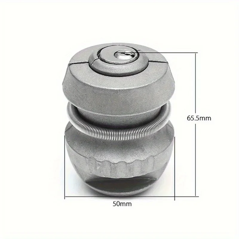 Zinc Alloy Trailer Parts Hitch Lock Ball Lock for Coupling Tow Caravan Universal Anti Theft Device Auto Repalcement Parts
