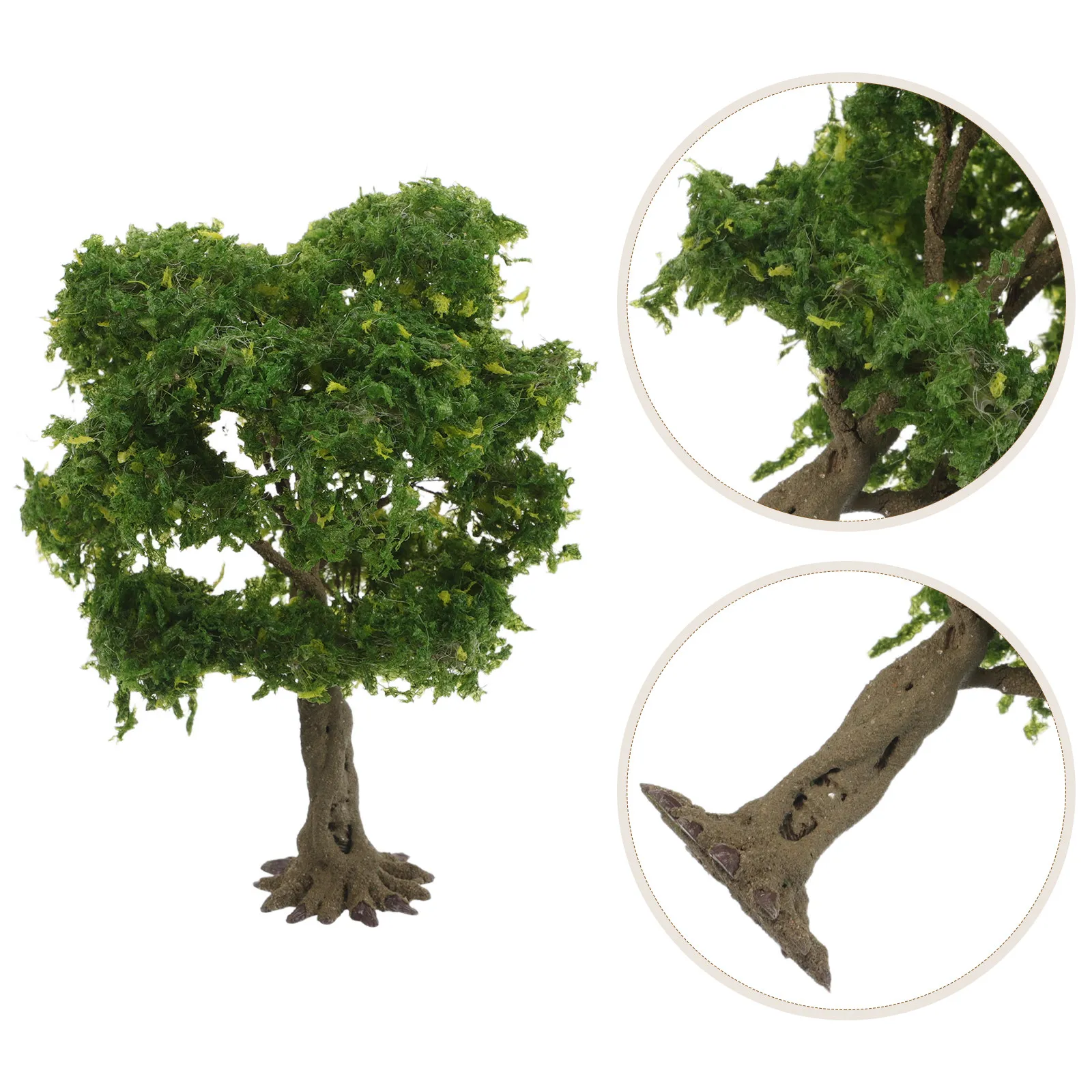 

Miniature Trees Plastic Mini Trees for Crafts Sand Table Fake Scenery Train Landscape Fairy Garden DIY Ornament Kits