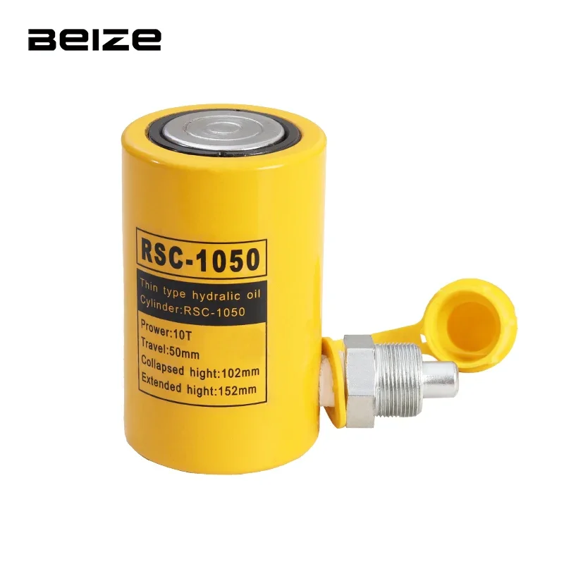 Hydraulic Cylinder RSC-1050 Hydraulic Jack with Tonnage of 10T, Work Travel of 50mm