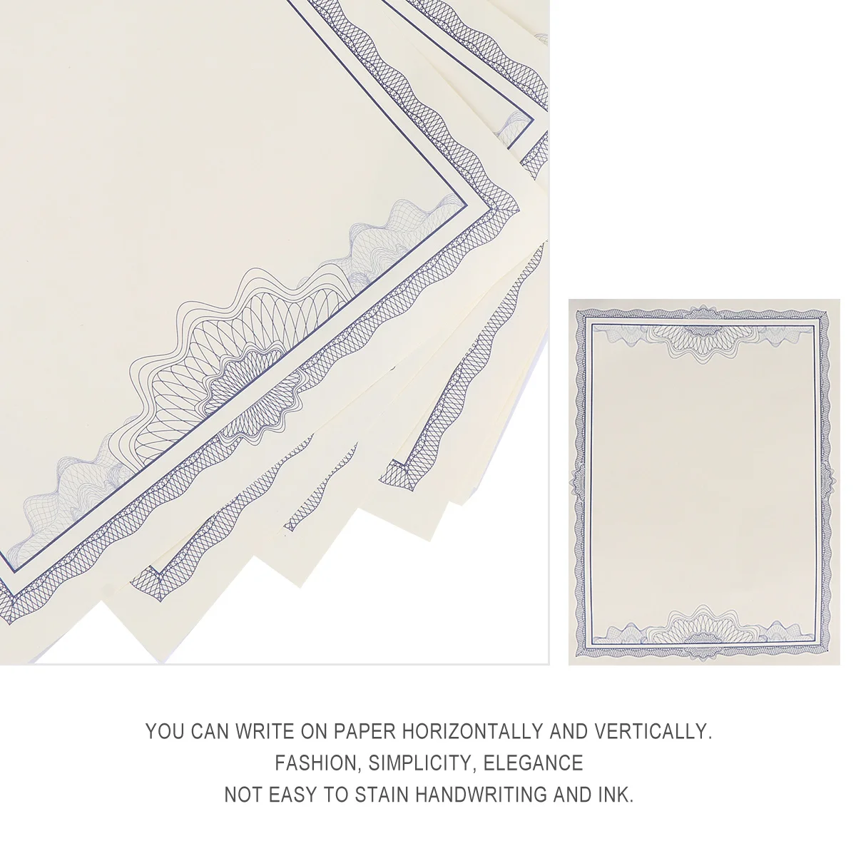 

1Set Blank A4 Certificate Paper 12K Inner Sheet Professional Graduation Paper Practical