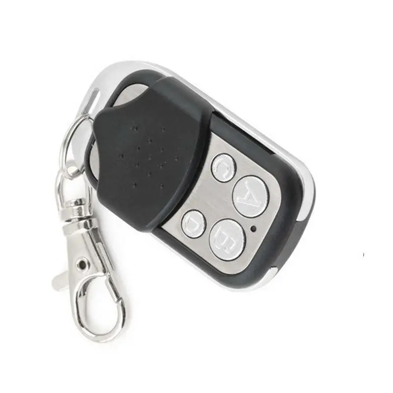 Universal 4 Buttons Garage Door Opener Remote Control 433MHZ Clone Fixed Learning Rolling Code Duplicator Garage