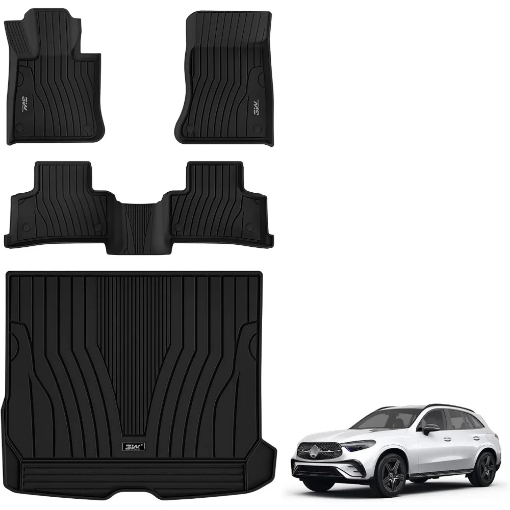 

Custom Fit All Weather Floor Mats and Cargo Liner for SUV Model Years 2023 to 2026 TPE Car Accessories