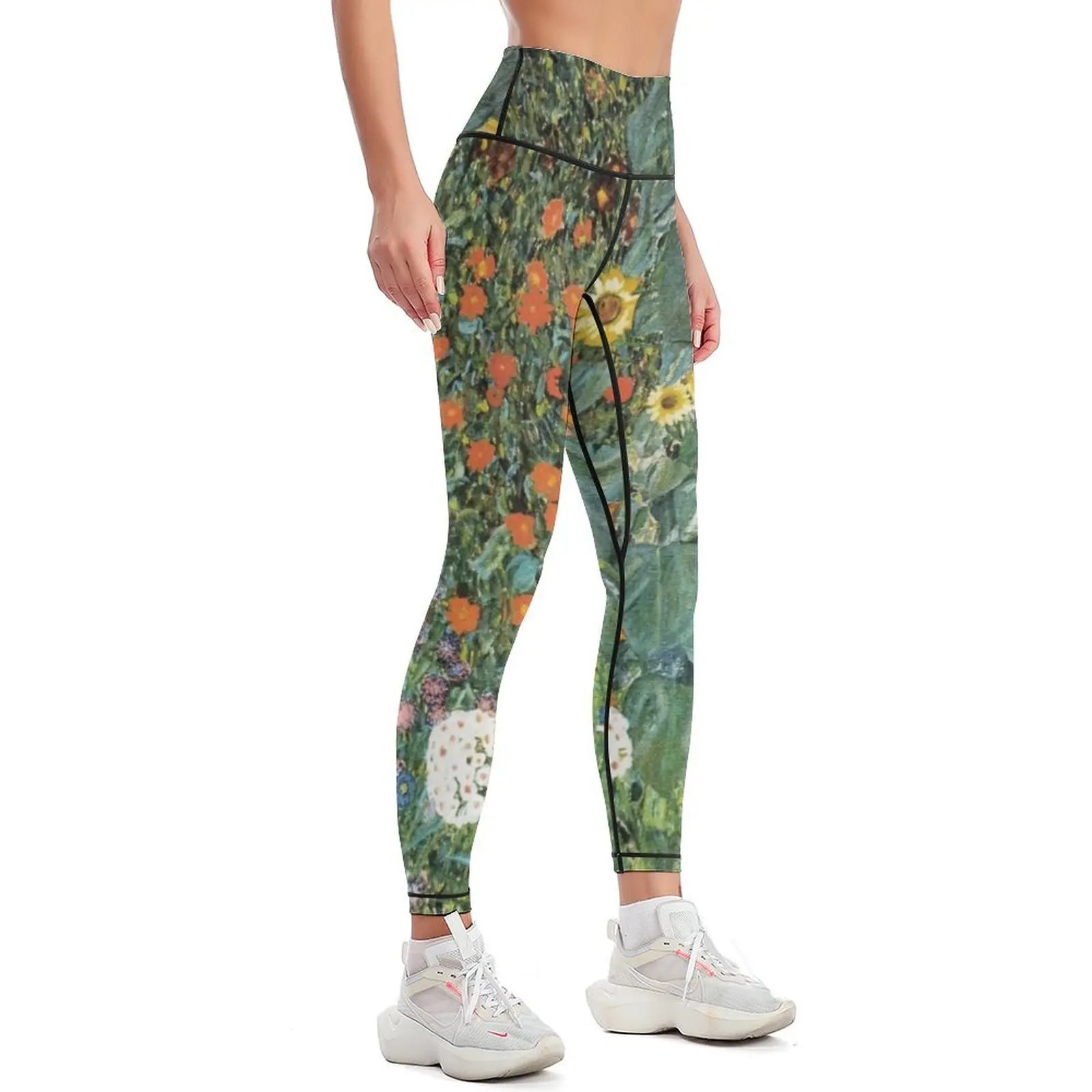 Gustav Klimt - The Sunflower Leggings Women's sportswear Women's pants for girls Jogger pants Womens Leggings