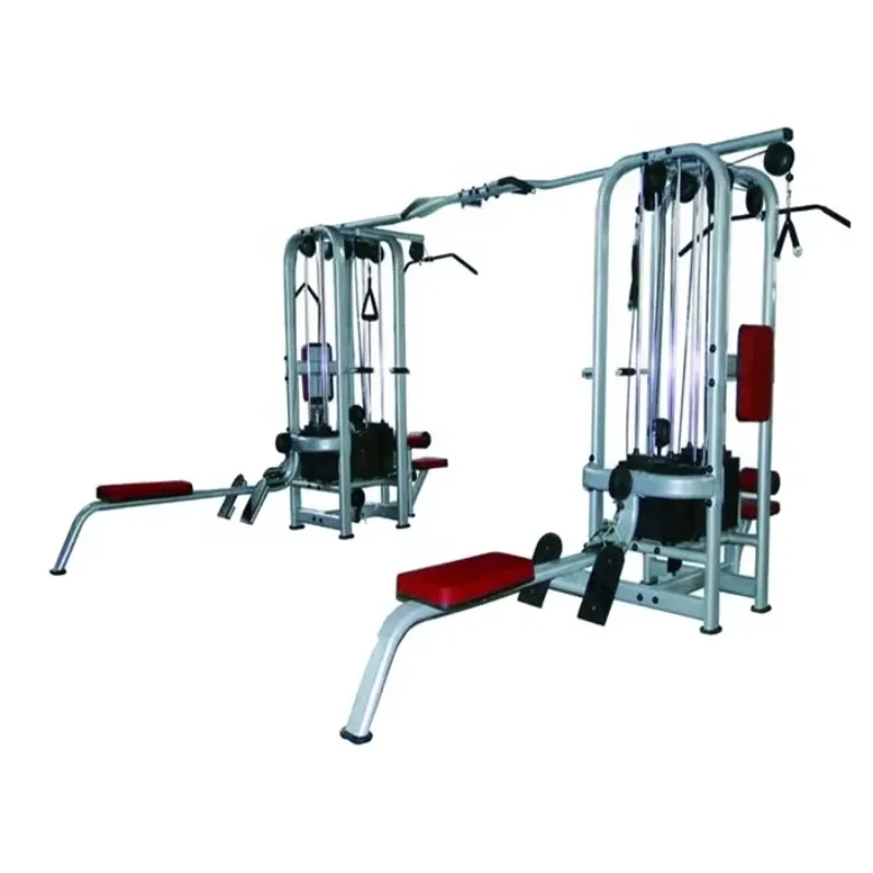 Multifunction Strength Training Sport Equipment Integrated Trainer Multi Jungle Gym Station Multi Jungle 8 Stacks