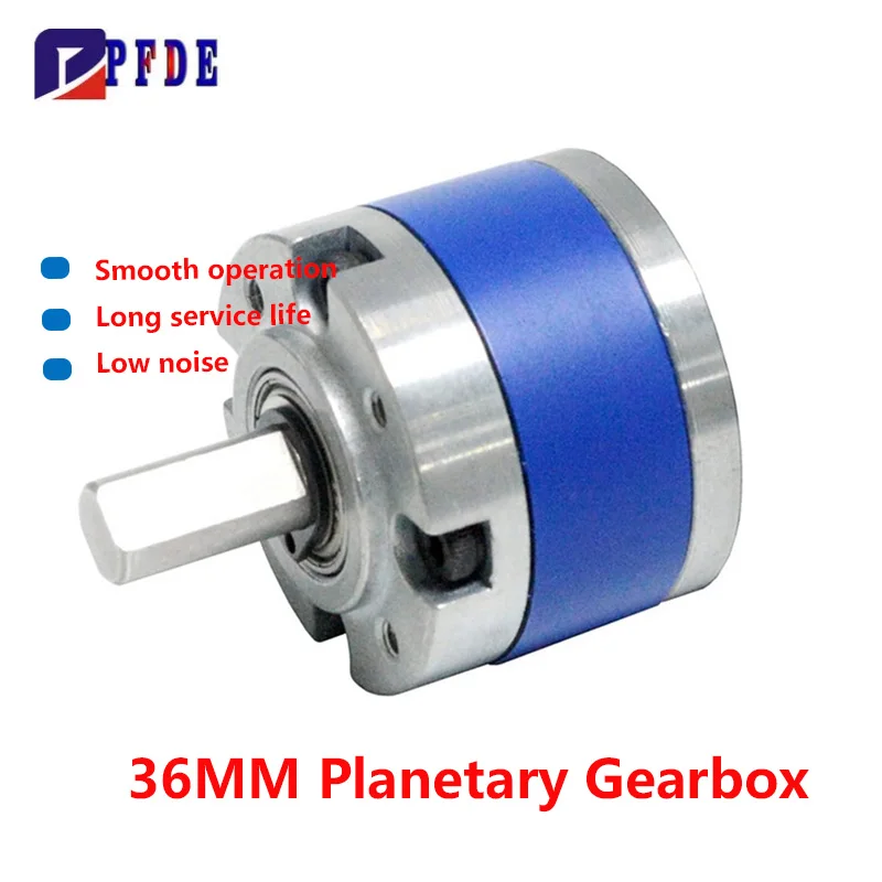 Power Repair Suitable for 550/555/545 Motor 36mm All-metal Planetary Gear Reducer Car Model Robot Reducer High Torque Gearbox