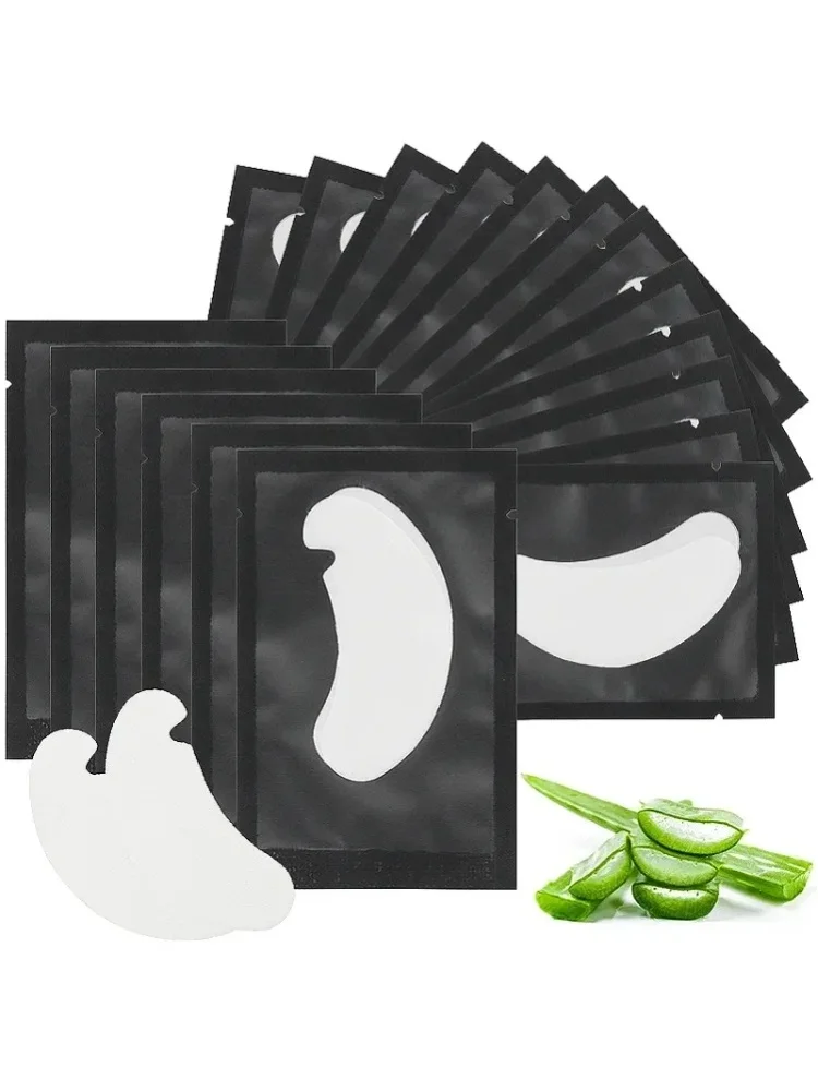 50/100/200 Paar Augenpads für Wimpernverlängerung, Unter-Augen-Pads, Make-up-Wimpern-Patches, Spitzenaufkleber, Pads für Wimpernverlängerungszubehör