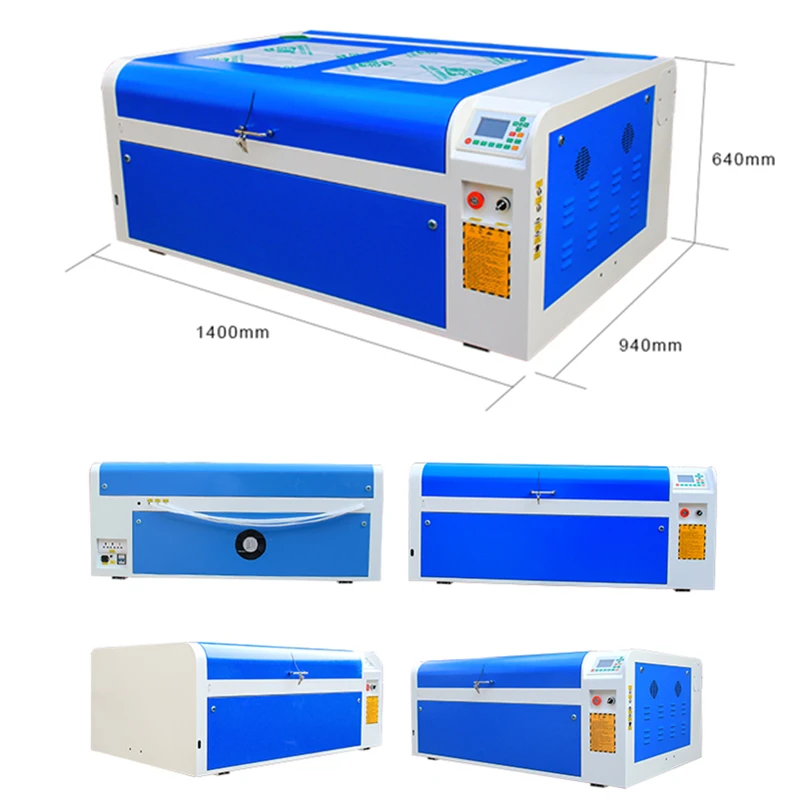 CO2 1060 Laser Engraving Cutting Machine 150W With CW3000 Chiller And Rotary Axis Touch Screen Offline Working System Optional