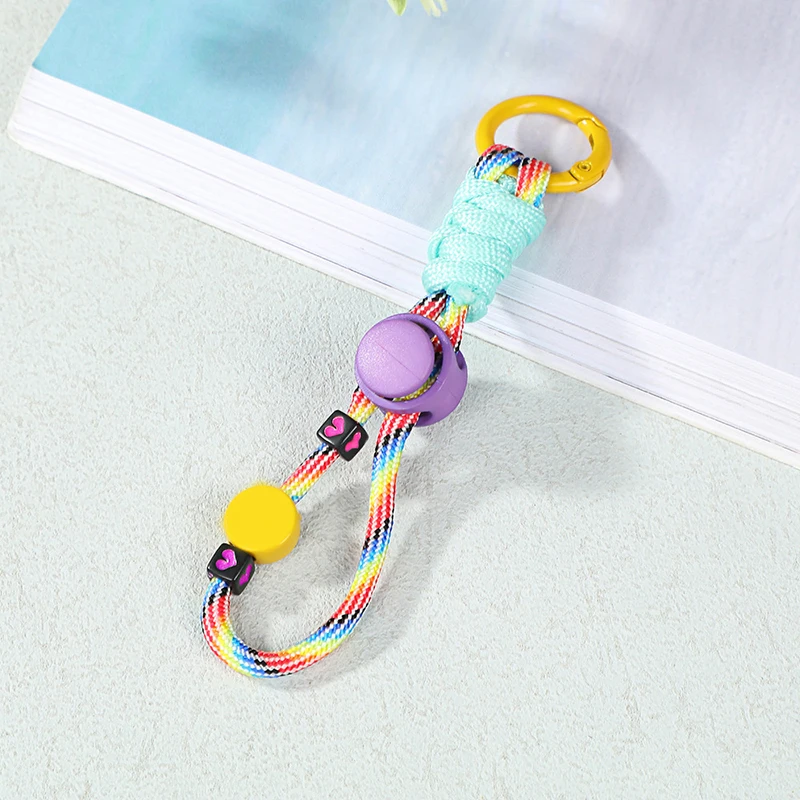 Нейлоновый ремешок для телефона с улыбкой, шнурок для IPhone, для Huawei, Xiaomi, Realme, универсальная подвесная цепочка для телефона, украшение для сумки