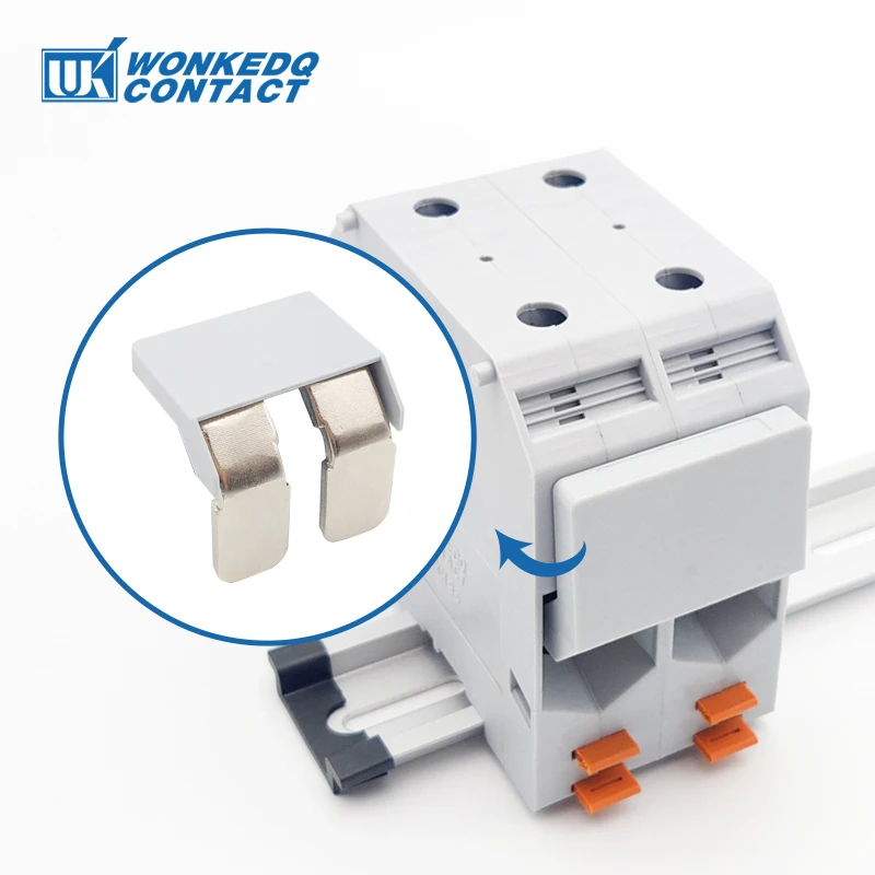 1Pc EB 2-25, 3-25 Insertion Bridge For UKH 95 High-current DIN Rail Terminal Block Wire Connector EB2-25 EB3-25 Wiring Jumper