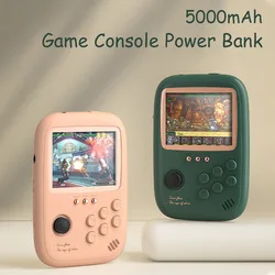 2 in 1 Game Console Power Bank 5000mah New High-capacity Outdoor Fast Charging Mobile Phone Battery Powerbank Retro Gifts