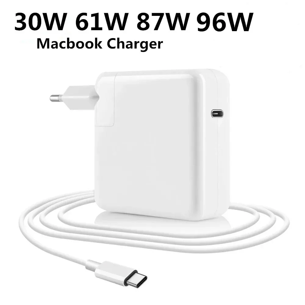 30W 61W 87W PD USB-C Notebook Laptops Power Adapter Type-C Fast Charger For MacBook Pro 12 inch 13 inch 2016 - 2019 Touch Bar