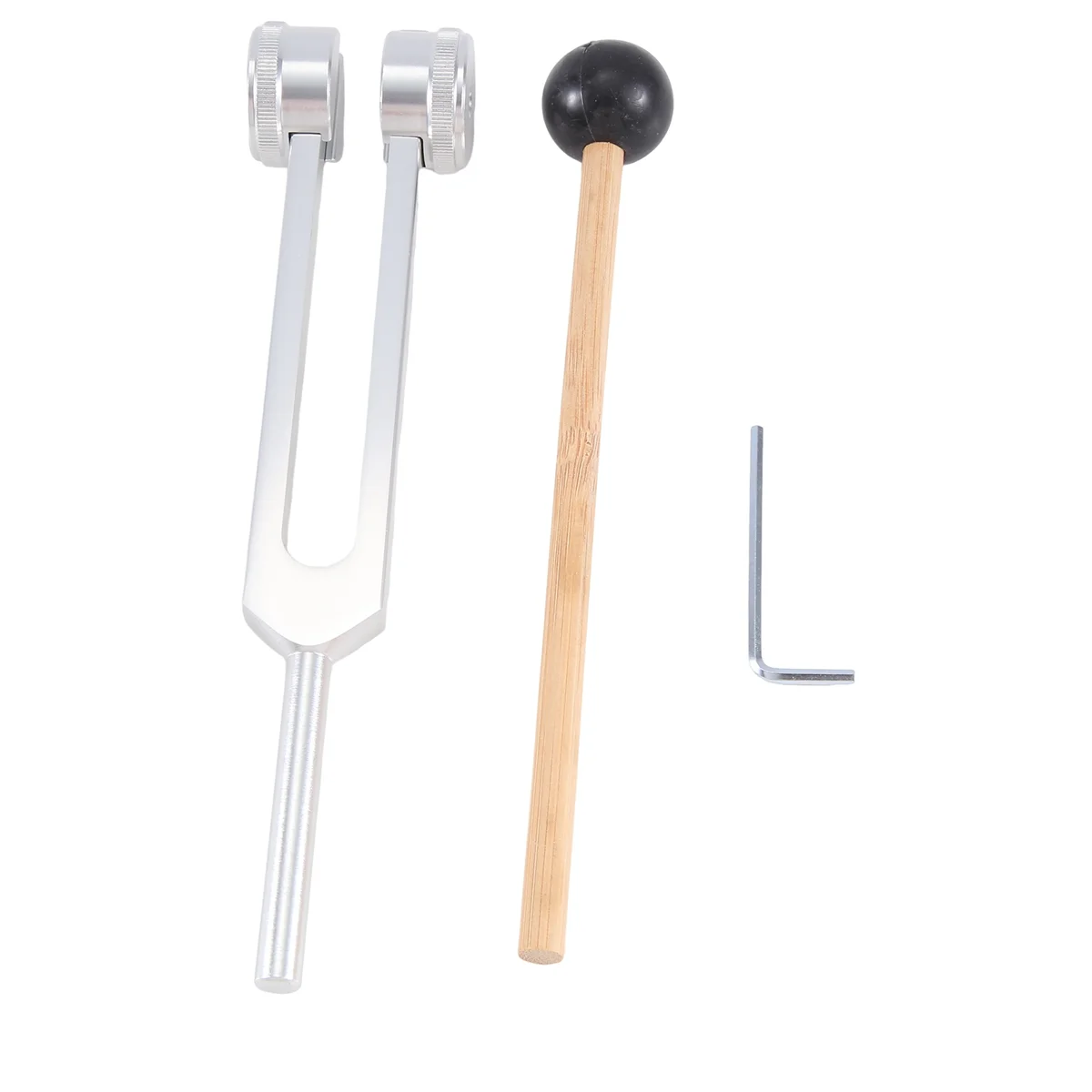 

A76I 174 Hz Tuning Fork for Healing Repair Reliever Stress & Healing Musical Instrument with Silicone Hammer Tuning Fork