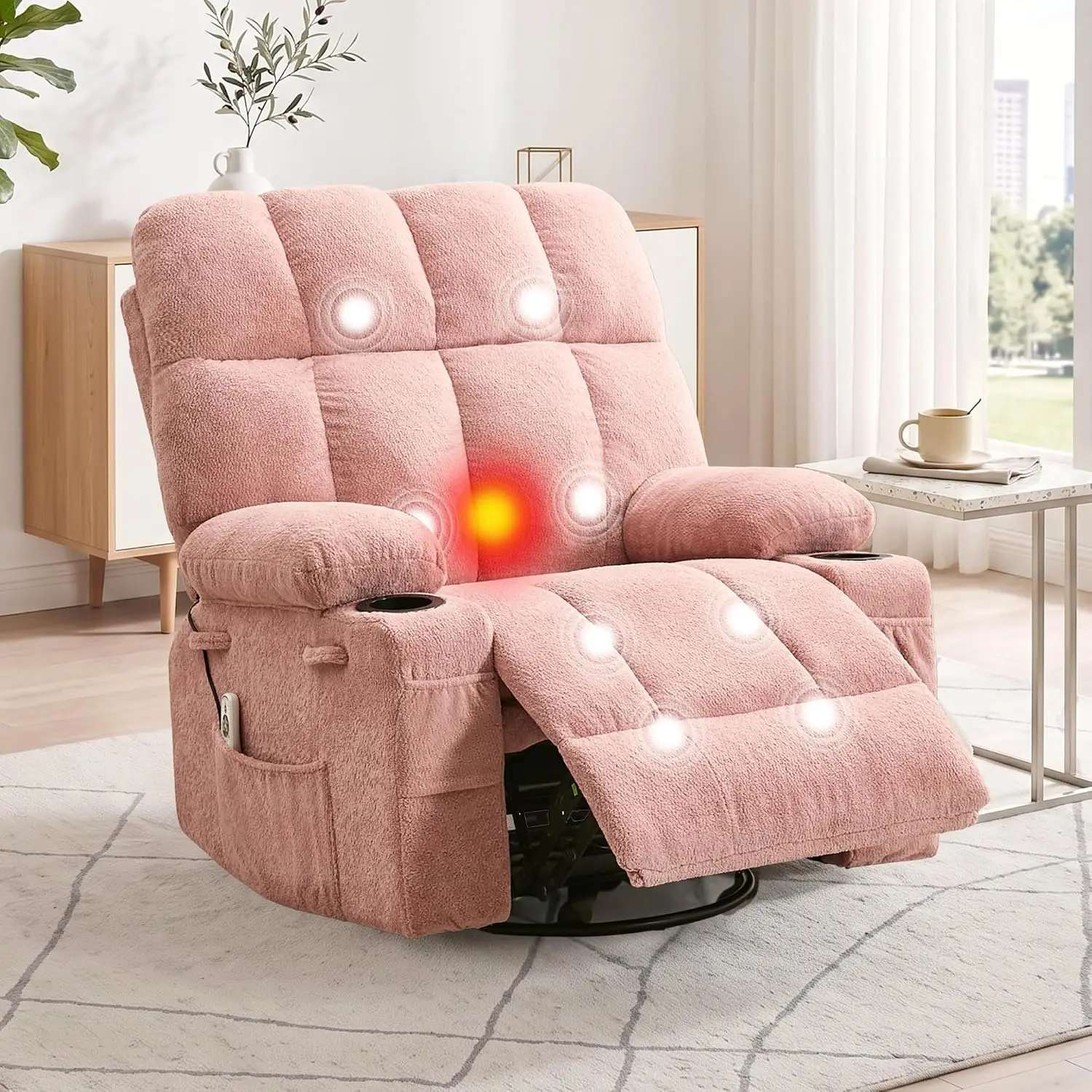 Oversized Massage Recliner 6