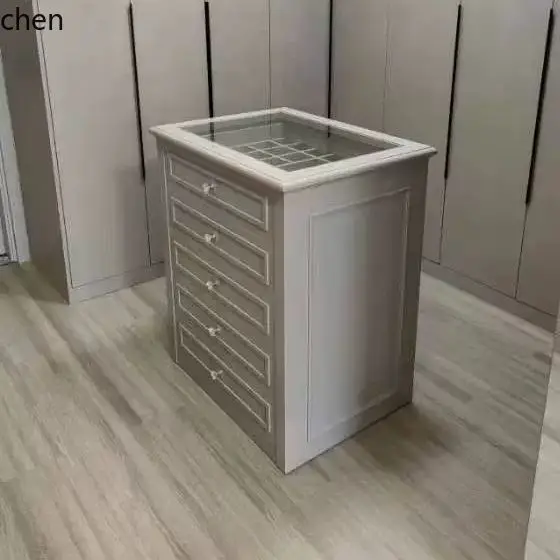 

YXY Cloakroom Nakajima Cabinet Storage Cabinet Jewelry Counter Clothing Store Double-sided Display