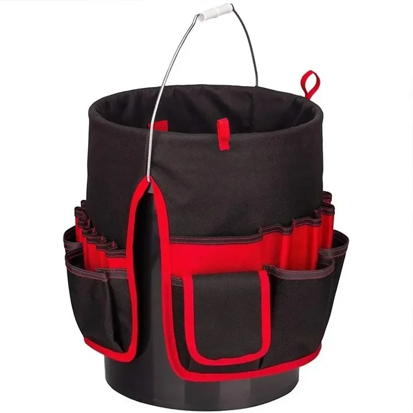 Popular Garden Kit Oxford Cloth Bucket Kit Bucket Kit Electrician Tools Bag Waist Pouch Belt Storage Holder DIY