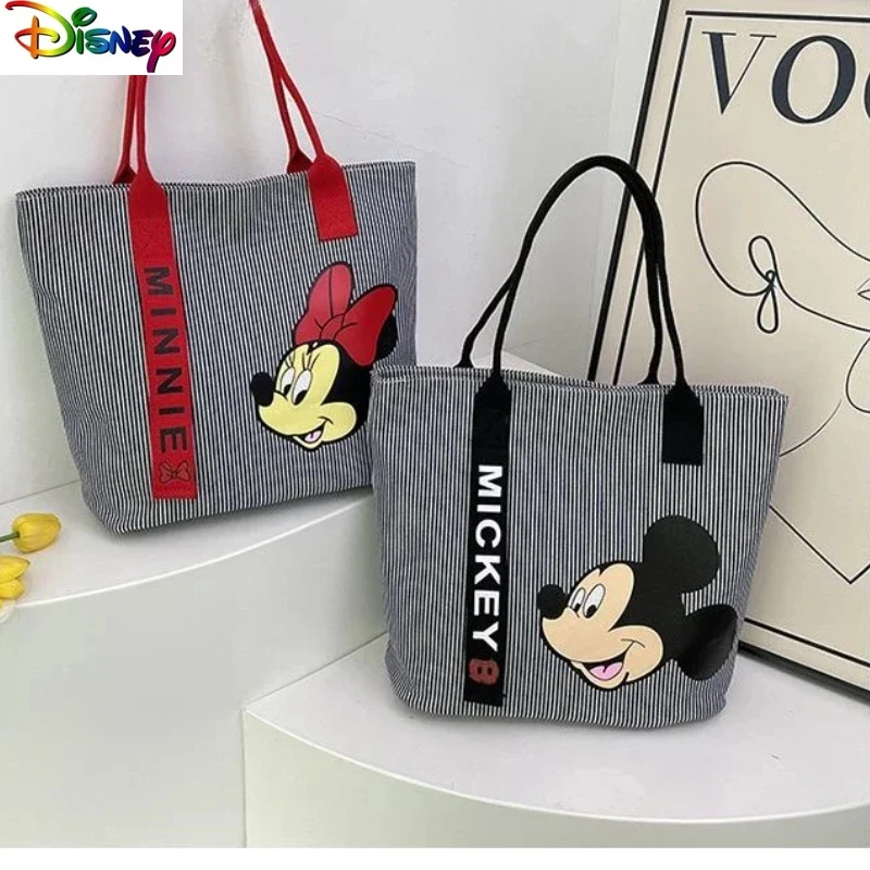 

Disney Fashion Cartoon Mickey High Quality Handbag for Women's Casual Versatile Large Capacity Storage Tote Bag
