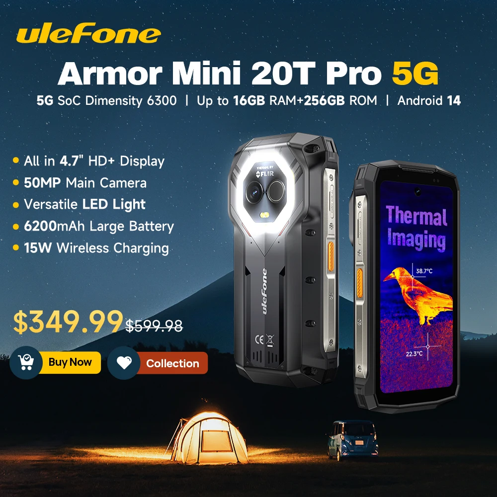Lot De 3 Protections Écran En Verre Trempé Mr.Shield Pour Ulefone Armor X32 / X32 Pro - Dureté 9H, Installation Facile