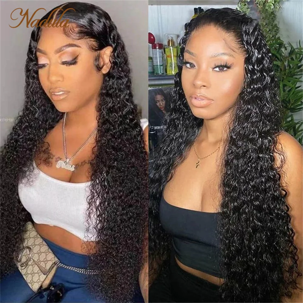 Nadula Curly Hair 6X4.5 Lace Closure Wig With Babyhair Upgrade Breathable Cap Glueless Pre Cut Lace Wigs Beginner Friendly