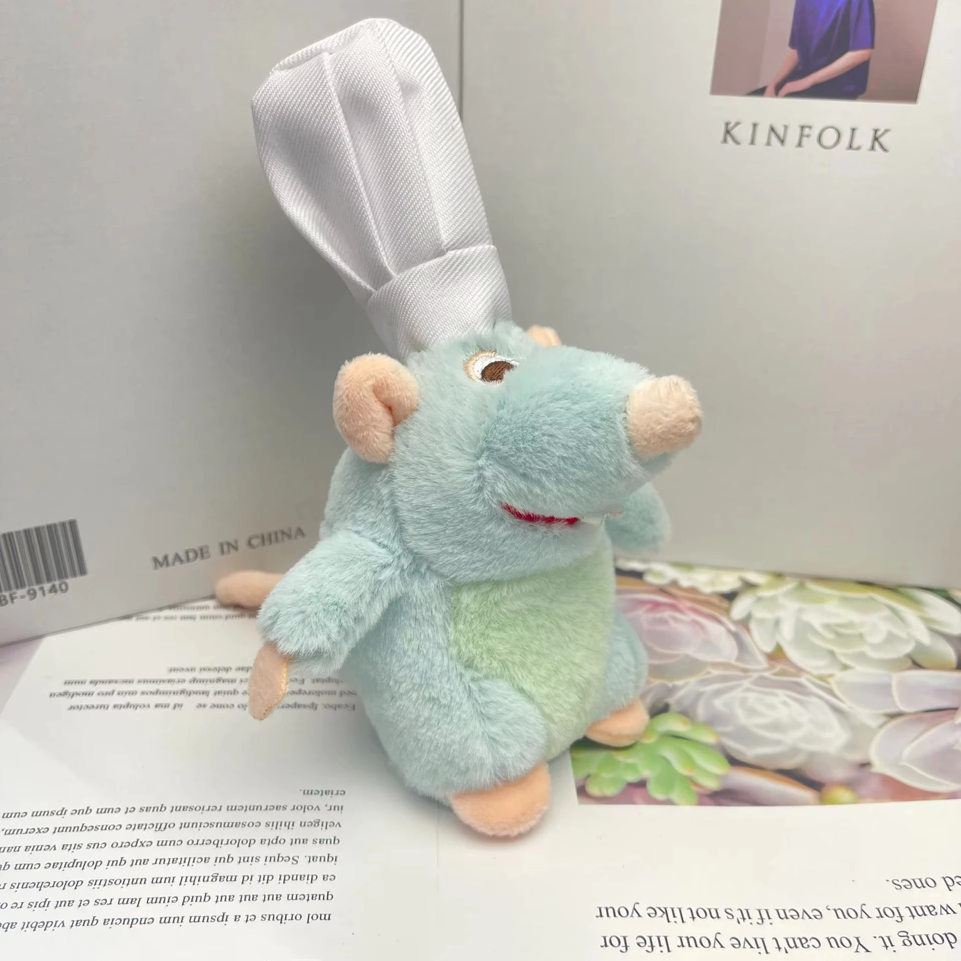 Creative and Lovely Cooking Mouse King Plush Doll Hairband Pendant Shoulder Toy Grab Doll Bag Ornaments Birthday Gift