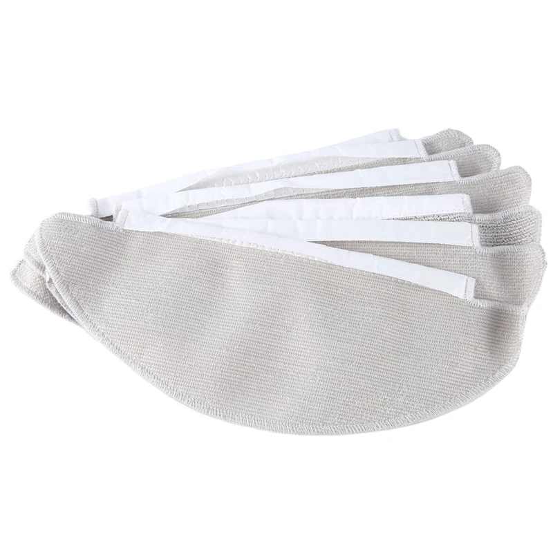 6 шт. тряпки для швабры для Xiaomi Viomi V5/V5 Pro, тряпки, аксессуары, запасные части для пылесоса