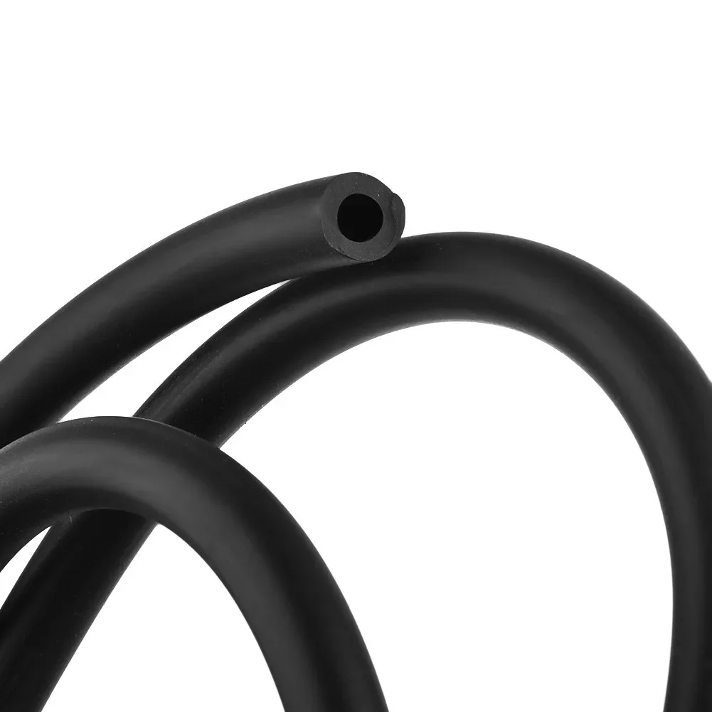 

6mm 1/4" ID Full Silicone Fuel/Air Vacuum Hose/Line/Pipe/Tube 1 Meter Black Fuel Hose For Home Diy Tools Parts