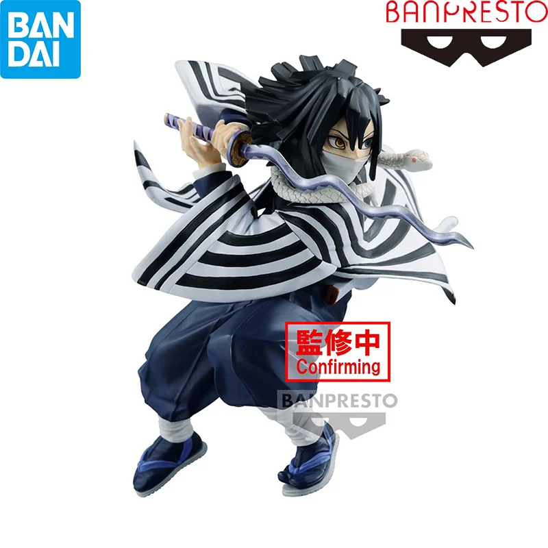 

В наличии Bandai Demon Slayer Kimetsu No Yaiba вибрационные звезды Obanai Iguro фигурка аниме экшн-модель коллекционные игрушки