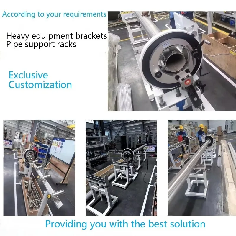 Orbital Automatische Rohrschneidemaschine Metalllegierungen PVC Aluminium Edelstahl Manueller Rohrschneider
