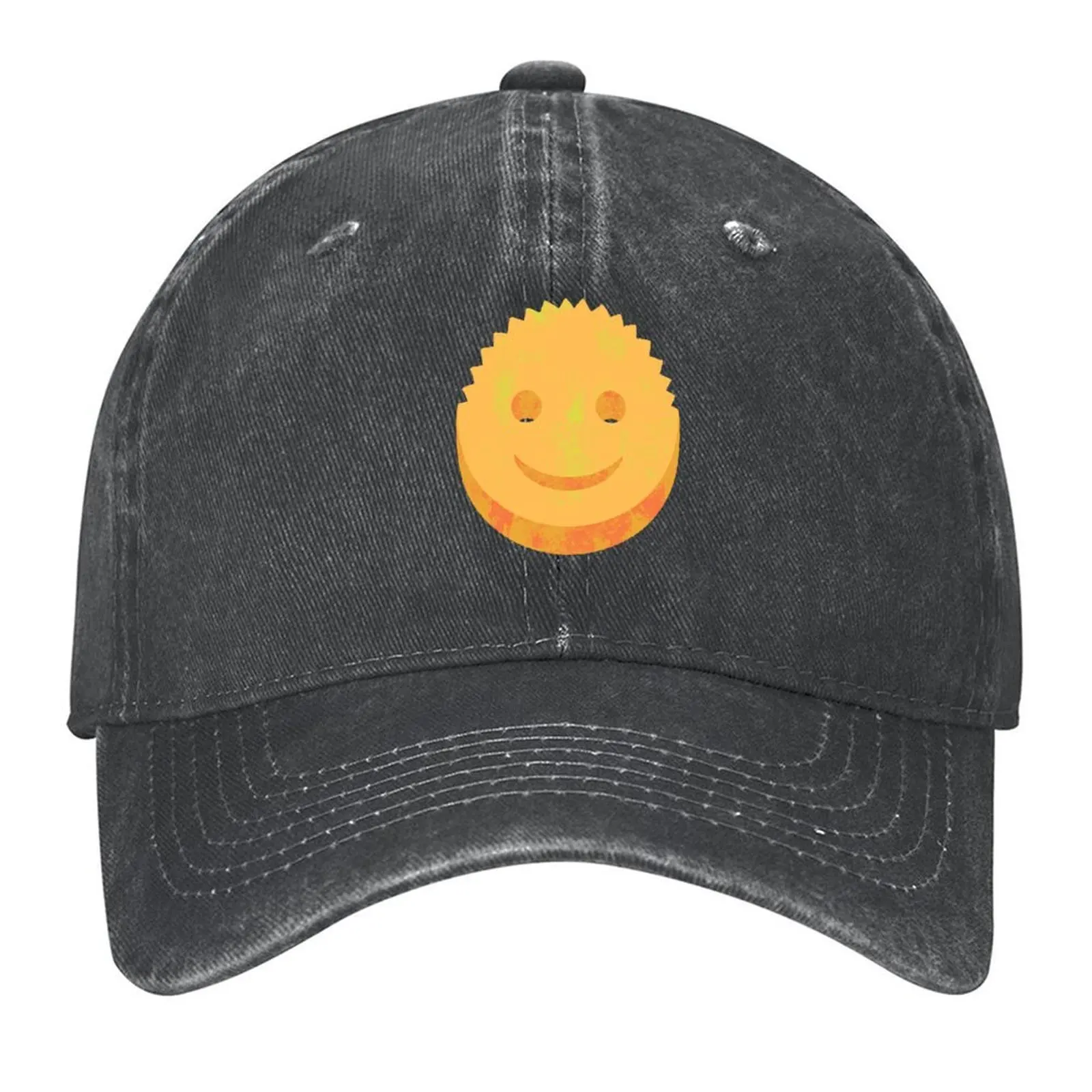 

Vibrant Yellow Scrub Daddy Baseball Cap Sports Cap Dropshipping Golf Wear Sun Cap For Man Women's