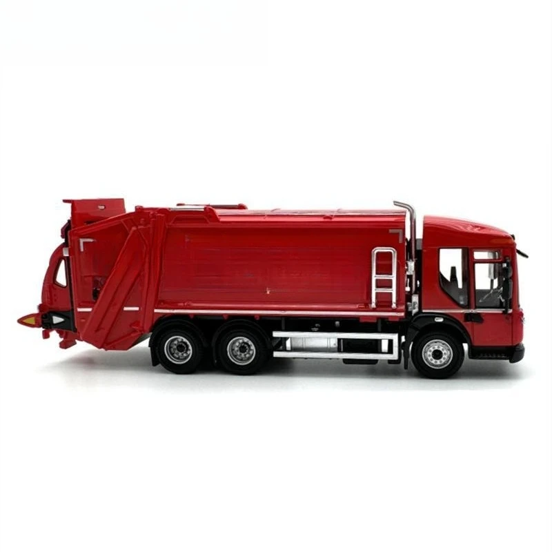 Garbage Collection Truck 1:76 Truck Car Model, Collection Alloy Simulation