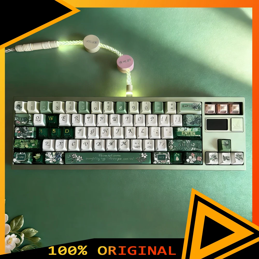 

QUER Vela70 R2 Mechanical Keyboard Kit Tri Mode Wireless Keyboard Kit GASKET Hot Swap Screen Aluminum Keyboards PC Accessories