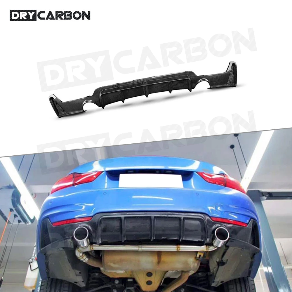 

Для BMW 4 серии F32 F33 F36 418i 420i 428i 430i 435i 440i M Sport 2012-2017 задний бампер, диффузор, спойлер с выхлопом